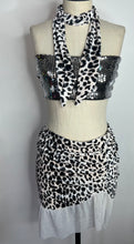 Load image into Gallery viewer, Leopard Print Ruffle Skirt