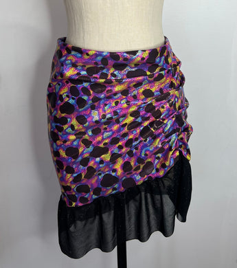 Purple Ruffle Skirt
