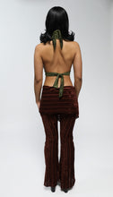 Load image into Gallery viewer, Green Sparkle Halter Top