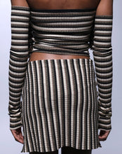 Load image into Gallery viewer, Striped Tube Top and Tie