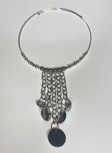 Disco Necklace in Silver