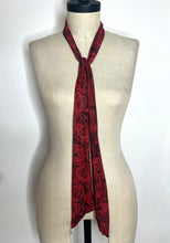 Load image into Gallery viewer, Red Roses Mesh Scarf