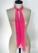 Load image into Gallery viewer, Pink Leopard Scarf