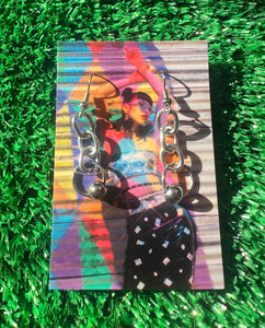 Pierced Chain Earrings