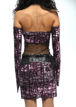 Load image into Gallery viewer, Purple Mosaic Arm Warmers