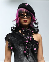 Load image into Gallery viewer, Pink Flower Scarf