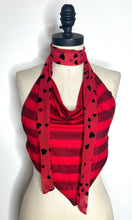 Load image into Gallery viewer, Red Heart Mesh Scarf