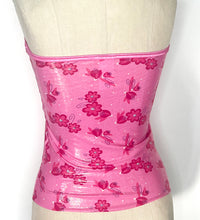 Load image into Gallery viewer, Flower Power Pink tube top