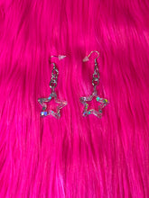 Load image into Gallery viewer, Glitter Star Earrings