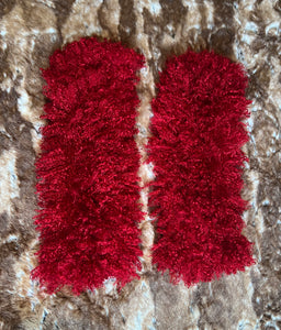 Red Cuff Arm Warmers