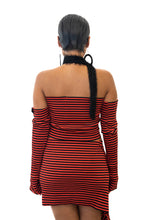 Load image into Gallery viewer, Red Stripe Tube Top