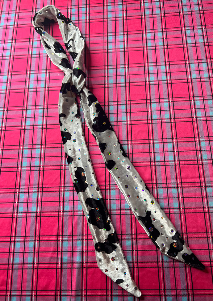 Cow Print Scarf
