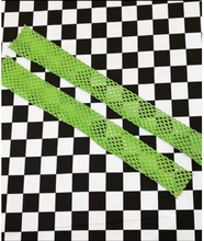 Load image into Gallery viewer, Neon Green Mesh Arm Warmers