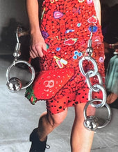 Load image into Gallery viewer, Pierced Chain Earrings