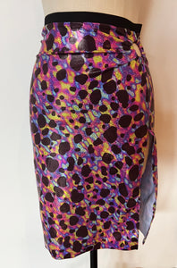 Purple Midi O-Ring Skirt